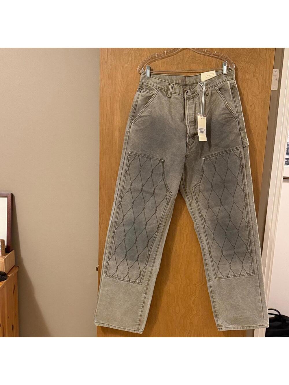 MNML Ultra‎ Baggy Chainlink Double Knee Jeans Men's Size 31 NWT Streetwear